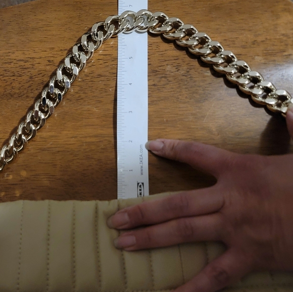 Authentic Vince Camuto Barb Tote (Biscotti) - Picture 12 of 13